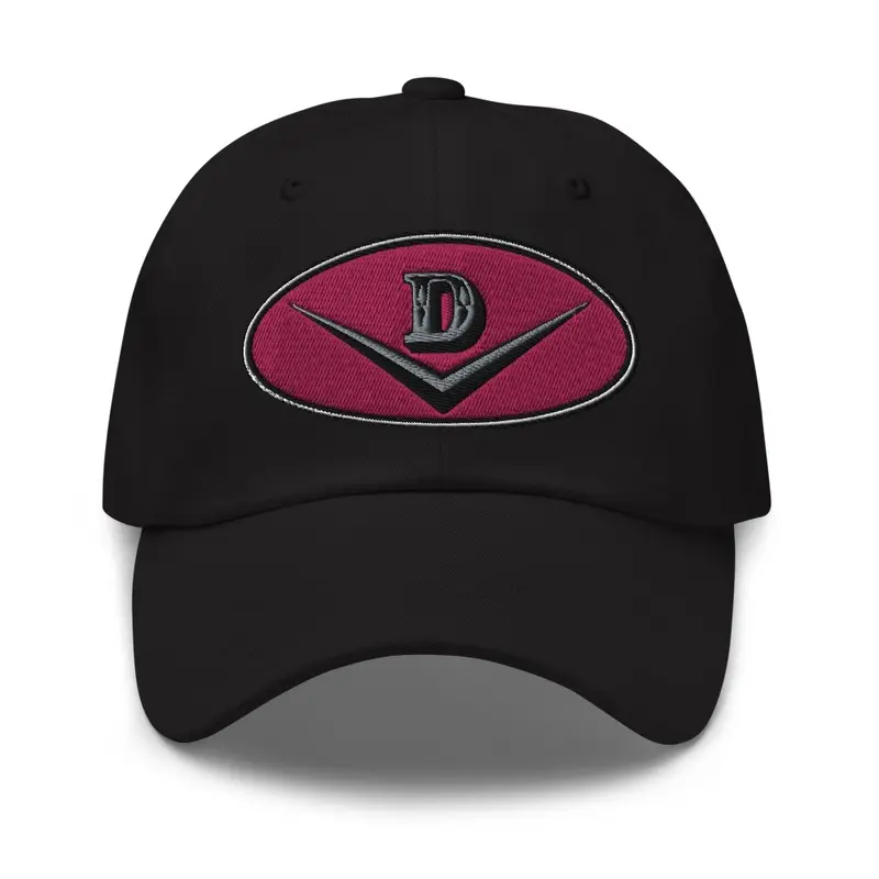 Hot Pink Oval Logo