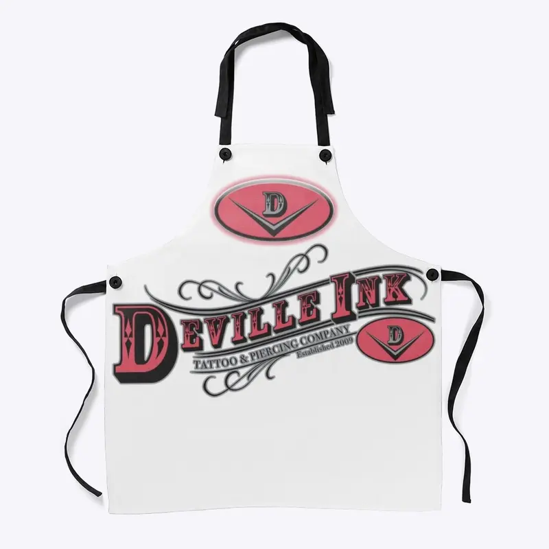 Pink DeVille Ink Chef’s Apron 