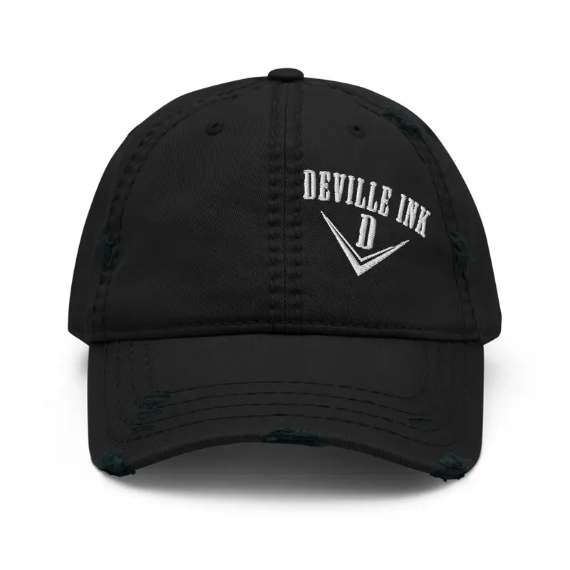 Distressed Deville Logo Hat 